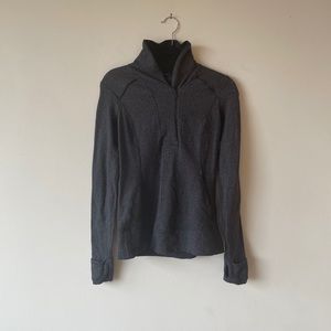 Lululemon// herringbone half zip